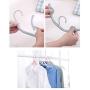 Travel Folding Hanger Portable Multi-function Travel Clip Sunscreen Socks Clothes Home Underwear Children Students8Pack