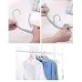 Travel Folding Hanger Portable Multi-function Travel Clip Sunscreen Socks Clothes Home Underwear Children Students8Pack