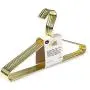 Quality Junior/Petite Gold Modern Heavy Duty Metal Hangers ? Clothing Thin Compact 14" Hanger ? Coated Metal Hangers for Wardrobe (Petite/Teens Size) Quality Junior/Petite Gold Modern Heavy Duty Metal Hangers ? Clothing Thin Compact 14" Hanger ? Coated Metal Hangers for Wardrobe (Petite/Teens Size)