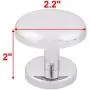 uxcell Aluminum Alloy Home Bathroom Door Wall Mounted Clothes Hanger Bath Ball Holder