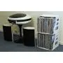 Paper Rack, Ring Binder Filing Stand, 12x12 Scrapbook Crate, Lever Arch Cube, Office Desktop Storage Organizer, LP Boxes Vinyl Record Holder, Holds Over 50 Albums Paper Rack, Ring Binder Filing Stand, 12x12 Scrapbook Crate, Lever Arch Cube, Office Desktop Storage Organizer, LP Boxes Vinyl Record Holder, Holds Over 50 Albums