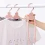 EvaroFly Multipurpose Stretch Folding Hanger, Save Space Storage Clothes Hanger, Household Travel Camping -Pink 41x17cm EvaroFly Multipurpose Stretch Folding Hanger, Save Space Storage Clothes Hanger, Household Travel Camping -Pink 41x17cm