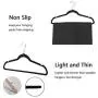 Non-Slip Velvet Clothes Hangers Premium Heavy Duty Space Saving with 360 Swivel &Rose Gold Hanger Hook for for Dress, Coats, Jackets, Pants, Shirts, Skirts (Pack of 50)