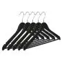 NAKIOR Premium ABS Plastic Suit Hangers {Set of 5} Strong Clothes Hanger with Non Slip Pants Bar | Heavy Duty 1-Piece Construction | Break Resistant Clothing Hangers for Dress, Blouse, Jacket & More NAKIOR Premium ABS Plastic Suit Hangers {Set of 5} Strong Clothes Hanger with Non Slip Pants Bar | Heavy Duty 1-Piece Construction | Break Resistant Clothing Hangers for Dress, Blouse, Jacket & More