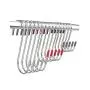 NewFamily 40 Pack S Hooks Stainless Steel for Hanging Pots and Pans,4.33.5 2.8 s Hooks Heavy Duty for Hanging for Kitchen,Wardrobe,Work Shop,Bathroom,Garden,Office