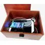 Multi Device Charging Boxes with Lock - Locking Cell Phone Charging Station Wooden Stash Boxes with Lock Large Safe Boxes with USB Charger Wood Stash Boxes Multi Device Charging Boxes with Lock - Locking Cell Phone Charging Station Wooden Stash Boxes with Lock Large Safe Boxes with USB Charger Wood Stash Boxes