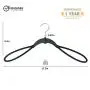 VISMOORE Portable Suit Hanger for Business Travel Luxury Design with Reinforce Rotatable Hanger Wings Free Swivel to Different Shoulder Widths, Space Saving Clothes Hangers (Black, Classic) VISMOORE Portable Suit Hanger for Business Travel Luxury Design with Reinforce Rotatable Hanger Wings Free Swivel to Different Shoulder Widths, Space Saving Clothes Hangers (Black, Classic)