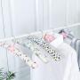 New 1set / 5pcs Clothes Hanger Colorful Blossom Sponge Padded Clothes Hanger Rack for Clothes Clothes Rack Wardrobe