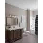 Design House 539163 Millbridge Wall-Mounted Towel Ring for Bathroom, One Size, Satin Nickel