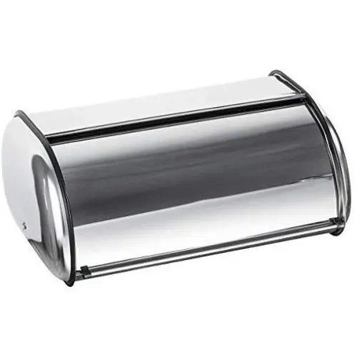 Home-it Stainless Steel Bread Boxes for kitchen, bread bin, bread storage Bread holder 16.5x10x8 Home-it Stainless Steel Bread Boxes for kitchen, bread bin, bread storage Bread holder 16.5x10x8