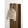 Over The Door 6 Hooks Folding Organizer in White Finish - 8" L Over The Door 6 Hooks Folding Organizer in White Finish - 8" L