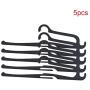 KIPB 5PCS Closet Organizer Space Saving Magic Hurdle Hanger Drying Rack for Pants Clothes Hangers for Clothes