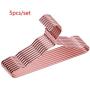 niumanery Aluminum Alloy Thicker Drying Racks Home Clothes Hanger Seamless Anti-Slip Rose Gold