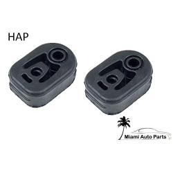 Mercedes R171 W203 W209 SLK300 SLK350 SLK55 Set Of 2 Muffler Hanger Hap