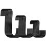 HongWay 21 Pack Heavy Duty S Hooks Black S Shaped Hooks Hanging Hangers Hooks for Pan, Pot, Coat, Bag, Plants Kitchen, Bathroom, Bedroom and Office(21 Pack/S Hook/Black/ 3 Assortment 2.4"/3"/4")