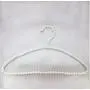 10pcs Pearl Meniscus Adult Clothes Hanger Abs Plastic Rack Clothing Store Display Racks Decoration