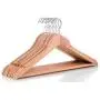 Neaties American Cedar Wood Hangers with Notches and Bar for Fresh Closet, 12pk Neaties American Cedar Wood Hangers with Notches and Bar for Fresh Closet, 12pk