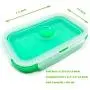 Set of 4 Collapsible Silicone Food Storage Container, Leftover Meal boxes For Kitchen, Bento Lunch Boxes, BPA Free, Microwave, Dishwasher and Freezer Safe. Foldable Thin Bin Design Saves Your Space. Set of 4 Collapsible Silicone Food Storage Container, Leftover Meal boxes For Kitchen, Bento Lunch Boxes, BPA Free, Microwave, Dishwasher and Freezer Safe. Foldable Thin Bin Design Saves Your Space.