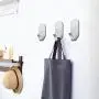 Fotosnow Adhesive Hooks Wall Hooks Hanger Stick on Hooks Strong & Durable for Hanging Kitchen Bathroom Home Office Stainless Steel-8 Packs Fotosnow Adhesive Hooks Wall Hooks Hanger Stick on Hooks Strong & Durable for Hanging Kitchen Bathroom Home Office Stainless Steel-8 Packs