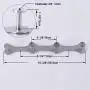 Coat Rack Wall Mounted:WEBI 360 Rotating,4 Hooks for Hanging Coats,Hook Rack Rail,Coat Hanger Wall Mount for Hats,Clothes,Brushed Nickel,2 Packs Coat Rack Wall Mounted:WEBI 360 Rotating,4 Hooks for Hanging Coats,Hook Rack Rail,Coat Hanger Wall Mount for Hats,Clothes,Brushed Nickel,2 Packs