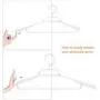 HOUSE DAY Clothes Hangers Eco-Friendly 100% PP New Material Extra Wide Adjustable Shoulder Suits Coats Cascading Hangers Heavy Duty 15”-20” Plus Size Garment Plastic Hangers with Swivel Hook 5 Pack HOUSE DAY Clothes Hangers Eco-Friendly 100% PP New Material Extra Wide Adjustable Shoulder Suits Coats Cascading Hangers Heavy Duty 15”-20” Plus Size Garment Plastic Hangers with Swivel Hook 5 Pack
