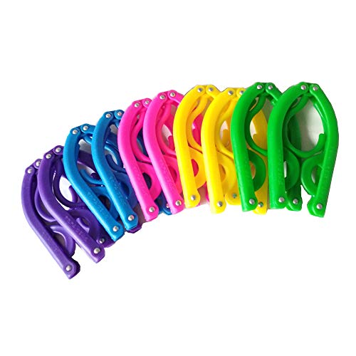 Amlrt 10pcs/Box Portable Folding Clothes Hangers, Drying Rack for Travel, Collapsible Home Storage Drying Racks,Childrens Clothes Hangers Amlrt 10pcs/Box Portable Folding Clothes Hangers, Drying Rack for Travel, Collapsible Home Storage Drying Racks,Childrens Clothes Hangers