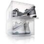 Shoe Sneaker Storage Boxes 2 Pack Clear Stackable Containers Display Drawers Organizer