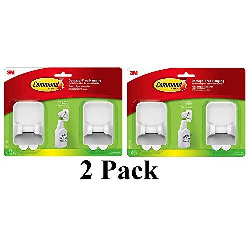 Spray Bottle Hangers, Decorate Damage-Free, Holds 32 fl oz (17009-HW2ES) - 2 Pack