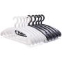 ZXL Coat Hanger Adult Hangers Anti-Skid Clothes Hanging Household Plastic Multi-Purpose Clothing Props Clothes Hanging Seamless Pants Rack Large 10 Pack