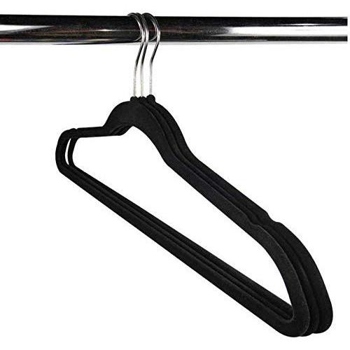 10pcs/Pack Non-Slip Velvet Hangers Suit Hanger Ultra Thin Space Saving 360 Degree Swivel Hook Strong and Durable Clothes Hanger