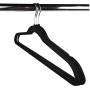 10pcs/Pack Non-Slip Velvet Hangers Suit Hanger Ultra Thin Space Saving 360 Degree Swivel Hook Strong and Durable Clothes Hanger