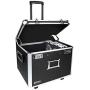 Vaultz Locking Mobile File Chest, Letter/Legal, 15 1/4 x 12 1/4 x 11 1/2, Black (VZ00635)