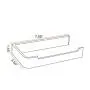 CRW Toilet Paper Holder Brushed Nickle Bathroom Tissue Roll Hanger Stainless Steel Wall Mounted CRW Toilet Paper Holder Brushed Nickle Bathroom Tissue Roll Hanger Stainless Steel Wall Mounted