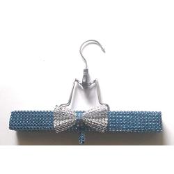Blue Pant/Skirt Glam Hangers with bow