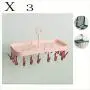 HJYPYJ Magic Hanger,with a Drying Tray Multifunction PP Folding Hanger,Durable Space-Saving Organizer Hangers, Not Easy to Corrode/Pink / 3 pcs HJYPYJ Magic Hanger,with a Drying Tray Multifunction PP Folding Hanger,Durable Space-Saving Organizer Hangers, Not Easy to Corrode/Pink / 3 pcs
