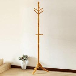 coat rack Solid Wooden Coat Racking Continental Creative Hanging Hanger Clothes Rack Modern Simple Hall Bedroom Hanger (Color : B)