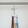 Evelots Purse Handbag Closet Organizer-Hanging-Chrome Finish-24 Hook Total-Set/4 Evelots Purse Handbag Closet Organizer-Hanging-Chrome Finish-24 Hook Total-Set/4