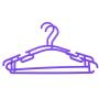 ajzdnzvr 10PCS Plastic Hangers - Clothes Coat Trouser Bar Baby Toddler Childrens Hangers,5 Colors