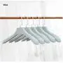 10pcs Random Color High Grade Pink Blue Green Wide Shoulder Plastic Clothes Coats Hanger Rack, Colorful Luxury Thick Suit Hangers 10pcs Random Color High Grade Pink Blue Green Wide Shoulder Plastic Clothes Coats Hanger Rack, Colorful Luxury Thick Suit Hangers
