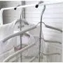 2pcs Multi-Layer Clothes Hanger Organizer Fixed Holder Storage Racks Buckle Hanger Wardrobe Clothes Drying Racks Cloth Drying Hanger