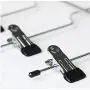 5PC 4 Layers Stainless Steel Decoration Multifunctional Clothes Hangers Pants Storage Hangers Cloth Rack Multilayer Home Storage Cloth Hanger