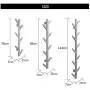 NN Hook-Coat Hook, Bamboo Wall Coat Rack, Heavy Duty Hanger, Decorative Creative Branch Clothes, hat, Bag, Towel, Key, Hook, Bathroom, Kitchen, Living Room Hook (3 Colors Available) Furniture Decora
