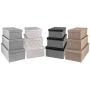 Toys Storage Bins 3-pcs Set - Fabric Decorative Storage Boxes with Lids - Shelf Closet Organizer Basket - Decor Nesting Boxes - Stylish Gift Boxes with Lids, Large/Medium/Small Sizes (Off White) Toys Storage Bins 3-pcs Set - Fabric Decorative Storage Boxes with Lids - Shelf Closet Organizer Basket - Decor Nesting Boxes - Stylish Gift Boxes with Lids, Large/Medium/Small Sizes (Off White)