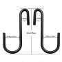 30-Pack 3 Inch S Shaped Hooks Heavy Duty S Hooks Hanging Hangers Pan Pot Holder Rack Hooks for Kitchen, Work Shop, Bathroom, Garden: Pans, Pots, Utensils, Plants, Clothes, Towels