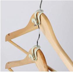 20PC Random Color Clothes Hanger Home Easy Hook Closet Organizer Storage Rack Holder Hook Mini Clothes Hanger Decoration