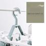 HJYPYJ Magic Hanger,Detachable Magical Hangers,PP Multi-Clip Hanger,Space-Saving Organizer Hangers, Non-Slip/Green / 5 pcs