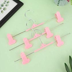 Vivi&2annie Affordable 10pcs PVC Clip Hangers Adjustable Hangers Clothes Coat Baby Skirt Trouser(None 1)