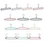 Multi-Port Support Circle Clothes Hanger Clothes Drying Racks Multifunction Plastic Scarf Clothes Hanger Hangers Storage Rack 10pcs Random Style