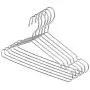 10pcs 45cm Super Strong Stainless Steel Metal Wire Hangers Clothes Hangers, Coat Hanger, Suit Hanger