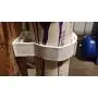 101-115HSPPwhite10packfba white surface mount polypropylene pipe hanger, American Made for 4 inch pipe, one-piece hanger for pipes, cable, conduit 101-115HSPPwhite10packfba white surface mount polypropylene pipe hanger, American Made for 4 inch pipe, one-piece hanger for pipes, cable, conduit
